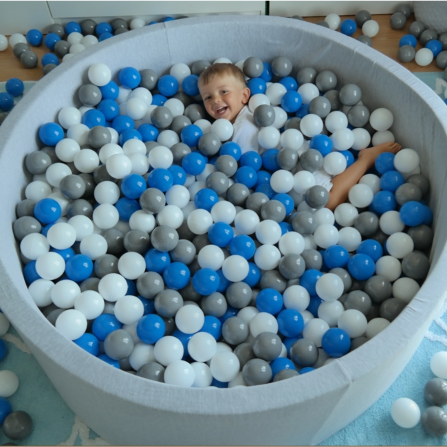 Ballenbak ballen | 50 stuks | Blauw