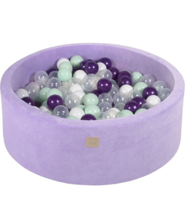 Ballenbak ballen | 50 stuks | Parel paars