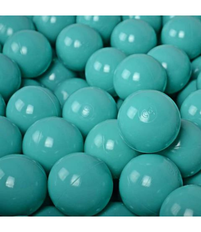 Ballenbak ballen | 50 stuks | Turquoise