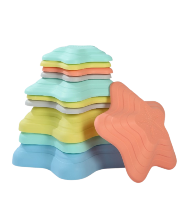 Stapsten | stervorm | 11 stuks