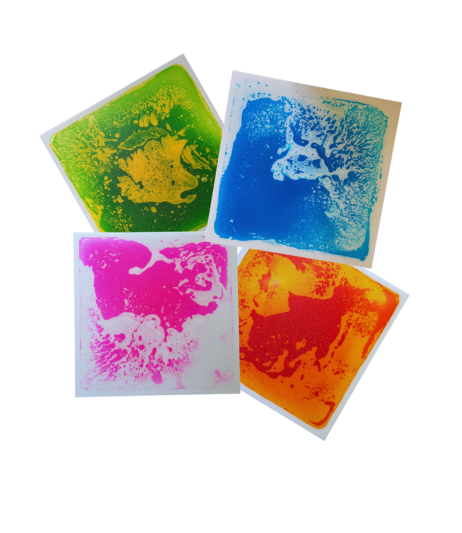 Sensorische en kleurrijke vloertegels voor het stimuleren van motoriek, kleurherkenning en fantasierijk spel