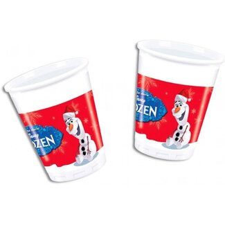 Frozen Olaf kerst bekertjes