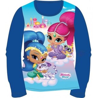 Shimmer and Shine shirt / longsleeve blauw