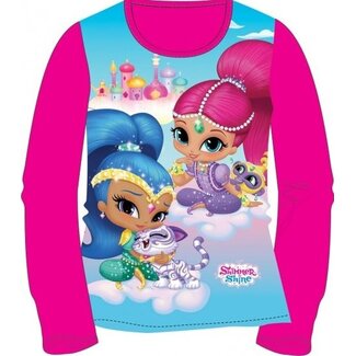 Shimmer and Shine shirt / longsleeve roze