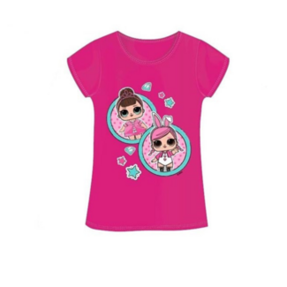 LOL Surprise t-shirt donker roze Fancy