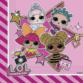 LOL Surprise servetten, 20 st