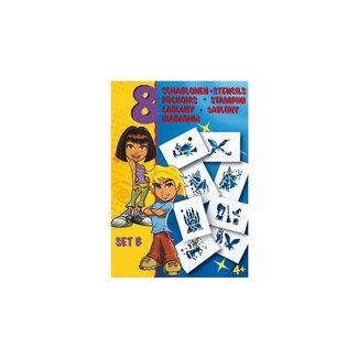 Blopens Sjablonen set B, Fantasie