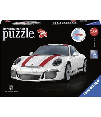 Porsche 911R -  3D puzzel - 108 stukjes