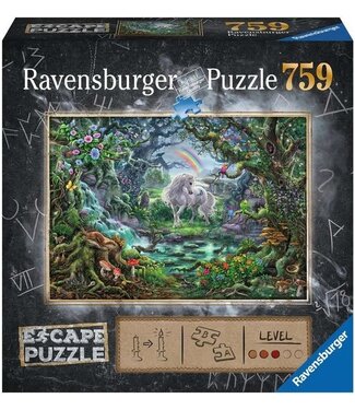 Ravensburger puzzel - Escape -  Unicorn  - 759 stukjes