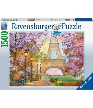 Ravensburger puzzel - Verliefd in Parijs - 1500 stukjes