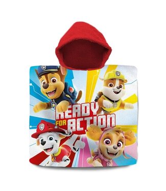 Paw Patrol poncho - ready to action