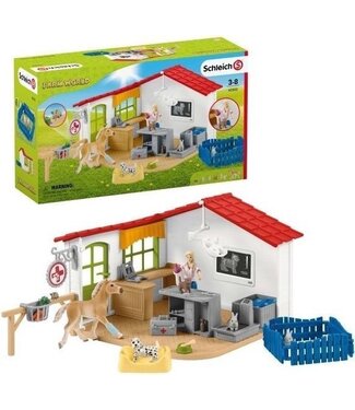 Schleich Schleich 42502 - Dierenartspraktijk met huisdieren - Farm World