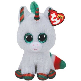 Ty Beanie Boo's Christmas Unicorn, 15 cm