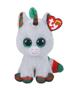 Ty Beanie Boo's Christmas Unicorn, 15 cm