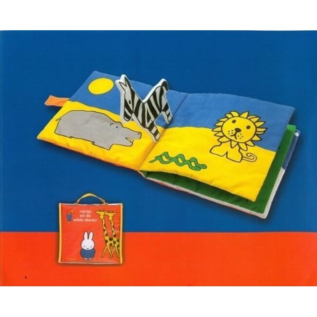 Miffy und die wilden Tiere – weiches Stoff-Pop-up-Buch für Kleinkinder