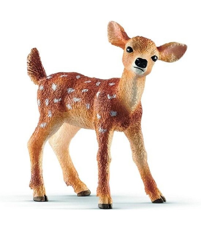 Schleich  Wild Life -  Witstaart hinde hert kalf - 14820