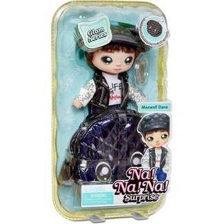 Na! Na! Na! Surprise Glam Pom Doll 2-in-1: Maxwell Dane