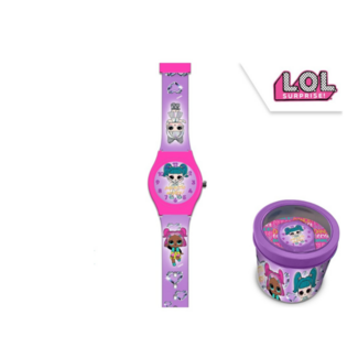LOL Surprise horloge in metalen gift box