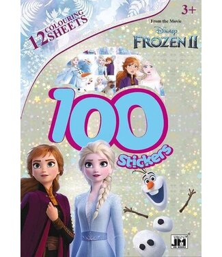  Frozen kleurplaten set met stickers