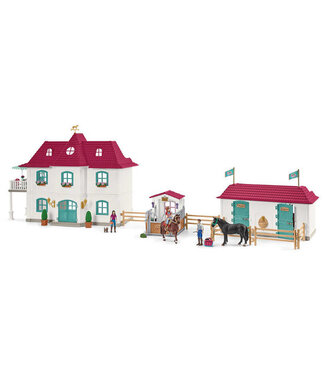 Schleich Schleich 42551 huis - Lakeside paardenboerderij - Horse club