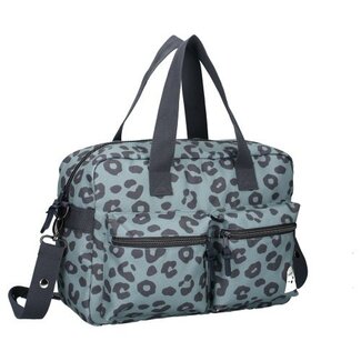 Luiertas  Luipaardprint | Blauw