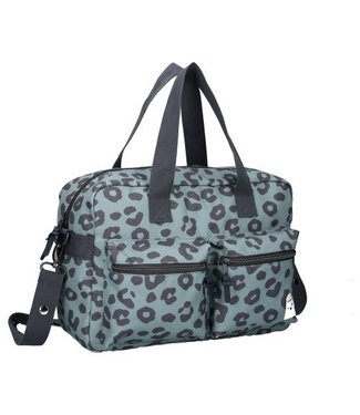 Luiertas  Luipaardprint | Blauw