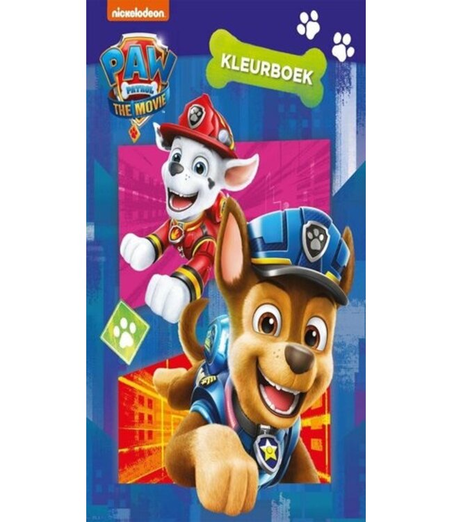 Paw Patrol kleurboek - The Movie