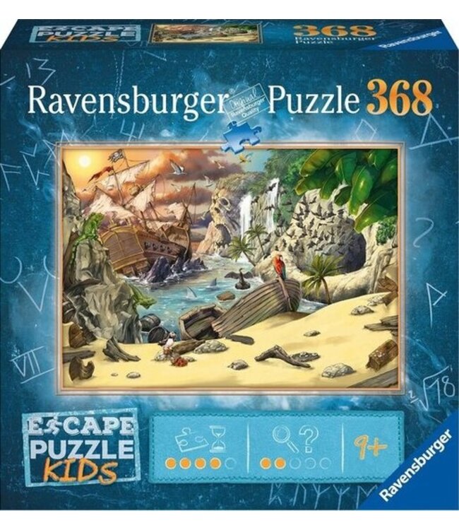 Ravensburger puzzel escape - Puzzel Kids  Pirates - 368 stukjes