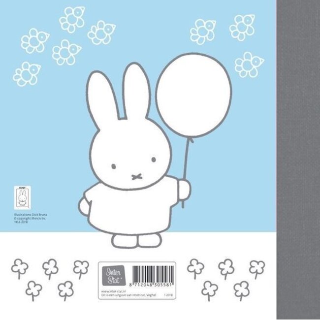 Nijntje Baby’s Eerste Jaar boek in blauw – bewaak herinneringen van het eerste jaar