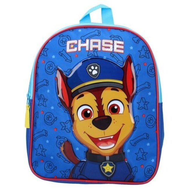 Paw Patrol rugzak Chase – Stoere kinderrugzak voor school, logeren of onderweg