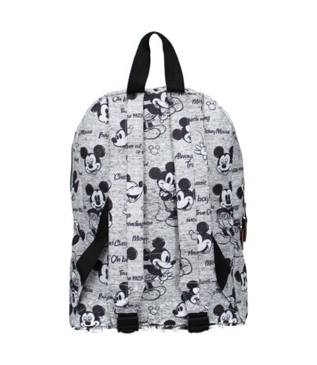 Mickey Mouse rugzak voor kinderen – duurzaam van gerecyclede PET-flessen, met groot vak en verstelbare schouderbanden