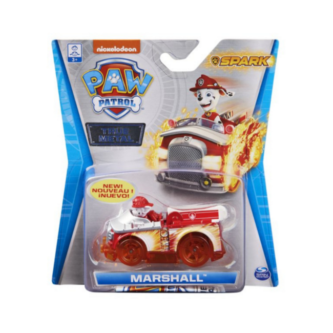 Paw Patrol True Metal Chase - voertuig  Spark