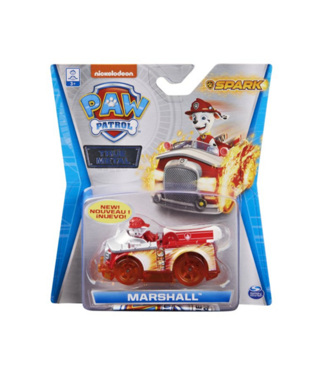 Paw Patrol True Metal Chase - voertuig  Spark