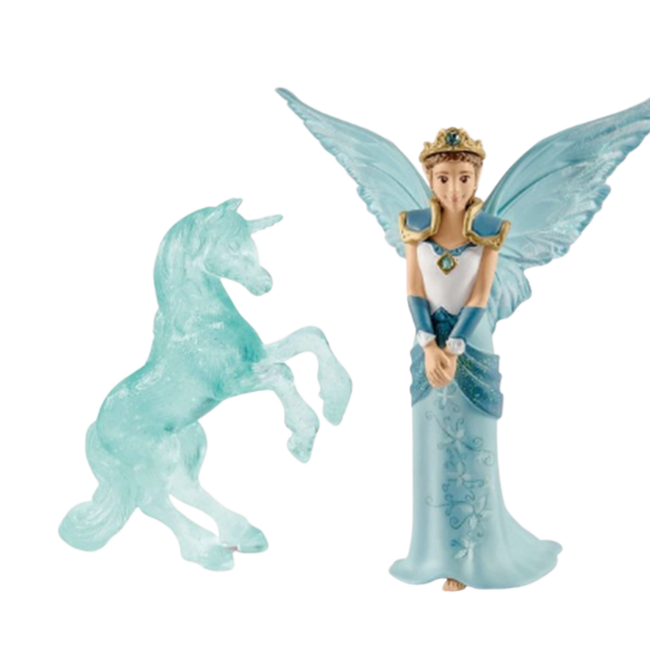 Schleich 70587 - Elf Eyela met eenhoorn sculptuur  - Bayala