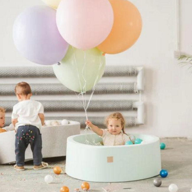 Ballenbak Unicorn set 90 x 30 cm – incl 250 ballen - Roze