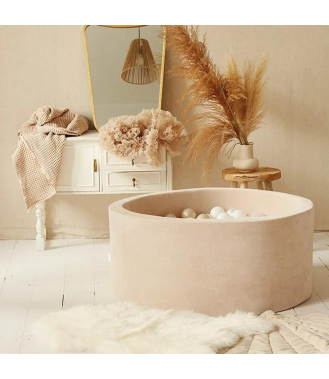 Ballenbak Angel 90x30 cm met 250 parel witte ballen