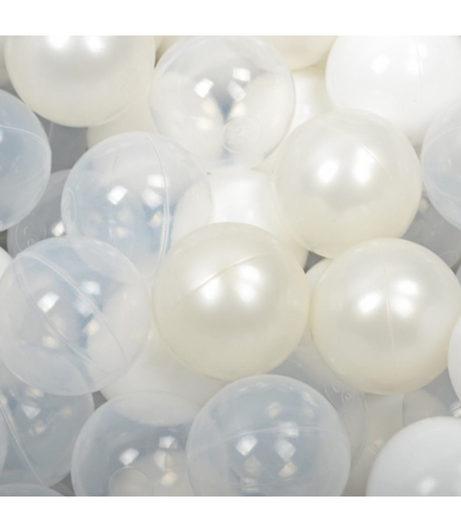 Ballenbak Angel 90x30 cm met 250 parel witte ballen