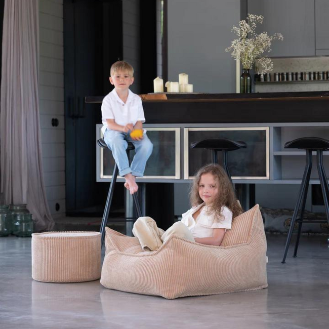 Poef kinderkamer| Brown Sugar