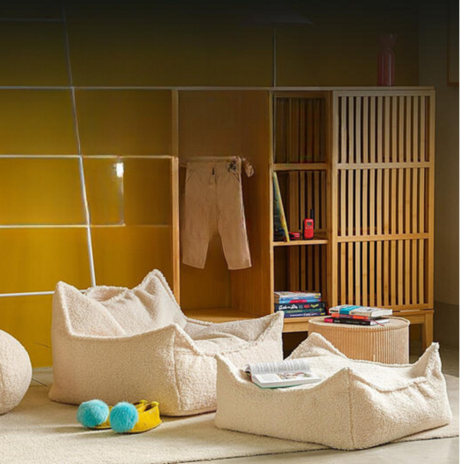 Poef kinderkamer| Brown Sugar