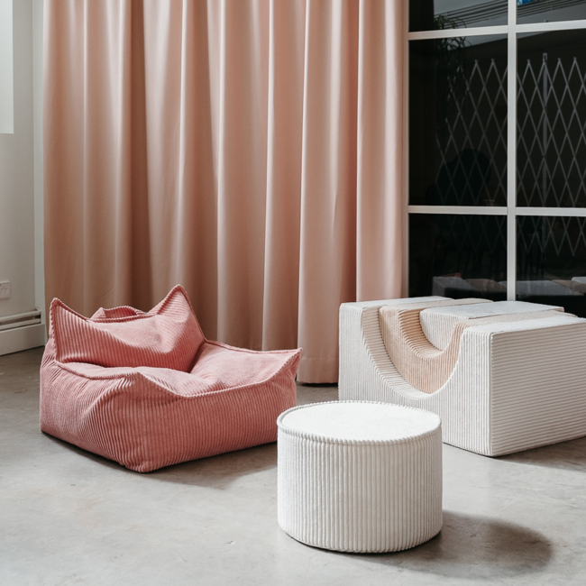 Poef kinderkamer| Marsmallow