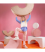 Poef kinderkamer| Pink mousse