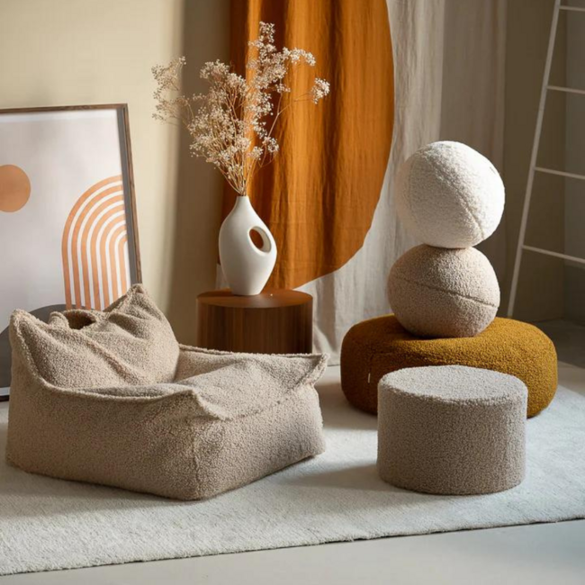Poef kinderkamer|  Biscuit