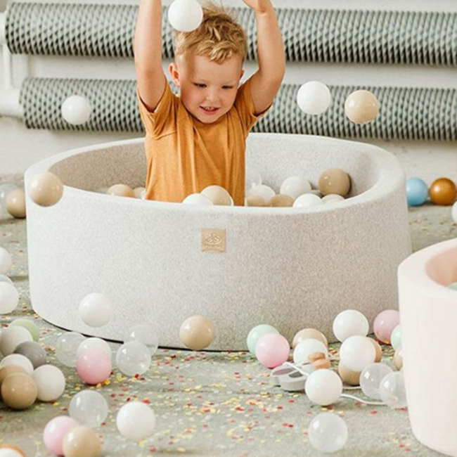 Ballenbak licht grijs | Katoen | 90 x 30 cm