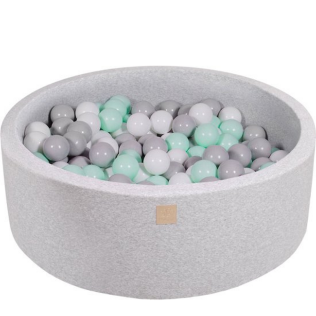 Ballenbak licht grijs | Katoen | 90 x 30 cm