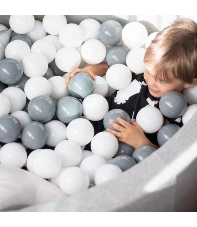 Ballenbak licht grijs | Katoen | 90 x 40 cm