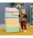 Foam speelblokken Little Crawler – 7-delige set in zachte pastelkleuren voor kruipende ontdekkers