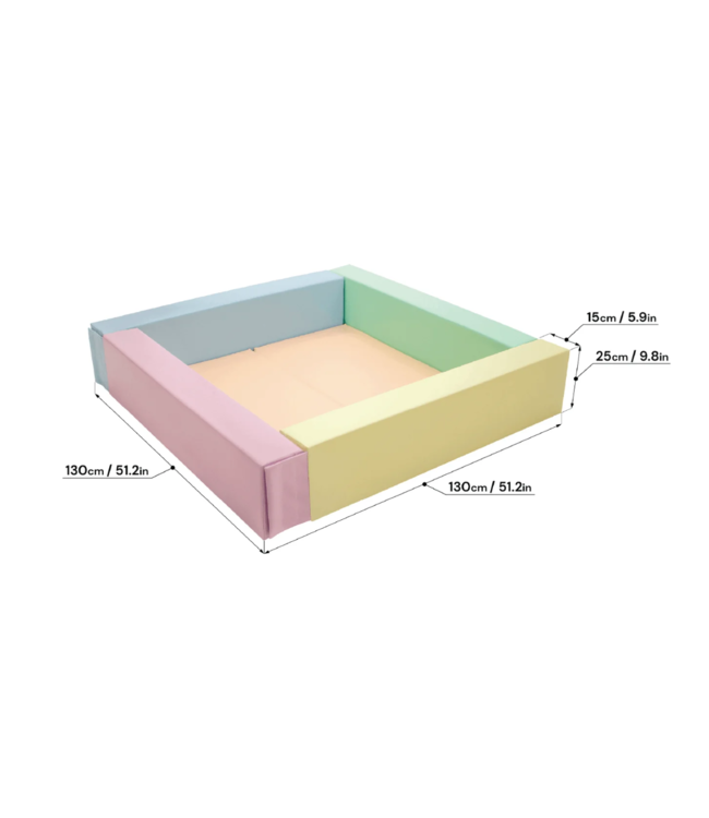 Soft play foam blokken ballenbak: veelzijdig, veilig en leuk voor baby’s en peuters