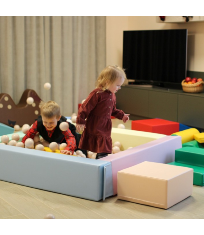 Soft play foam blokken ballenbak: veelzijdig, veilig en leuk voor baby’s en peuters