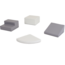 Foam blocks set Corner Crawler in grey-white for climbing, crawling & exploring