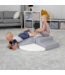 Foam blokken set corner crawler | grijs wit – duurzaam speelgoed voor motoriek